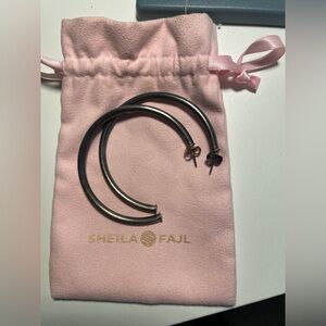Sheila Fajl large hoops